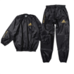 ADULT アダルト/【NEW!!】adidas アディダス サウナスーツ [トップス+パンツセットアップ] Sauna Suits 黒 Black
